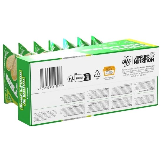 Protein Chips, Sour Cream & Onion, 7 x 50g, Applied Nutrition