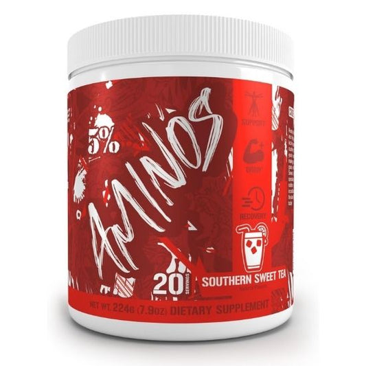 Aminos - Code Red, Southern Sweet Tea, 224g, 5% Nutrition