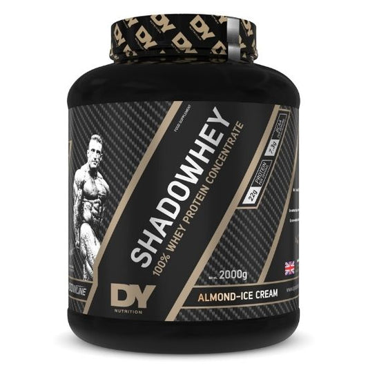 ShadoWhey, Proteină Concentrată din Zer 2kg, Almond Ice Cream, Dorian Yates - Vitax.ro