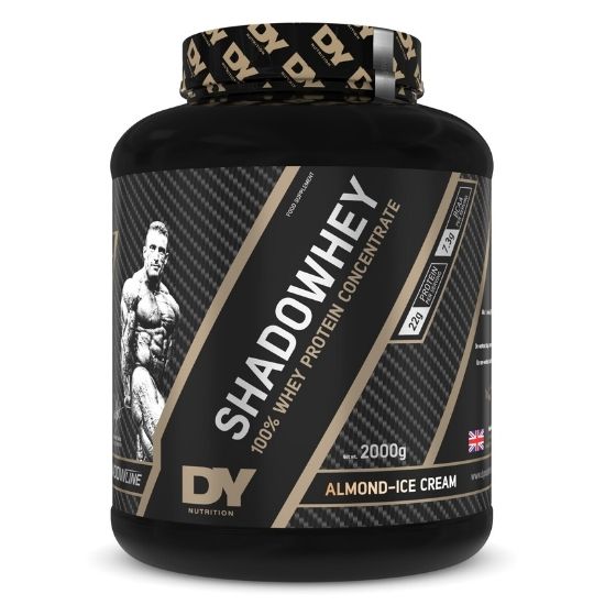 ShadoWhey, Proteină Concentrată din Zer 2kg, Almond Ice Cream, Dorian Yates - Vitax.ro