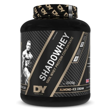 ShadoWhey, Proteină Concentrată din Zer 2kg, Almond Ice Cream, Dorian Yates - Vitax.ro