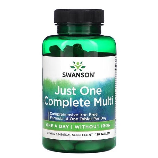 Multi without Iron, 130 tabs, Swanson - Vitax.ro