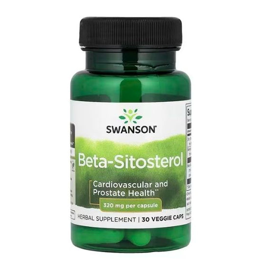 Beta-Sitosterol, 320mg, 30 vcaps, Swanson - Vitax.ro