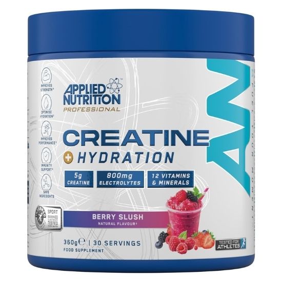Creatine + Hydration, Berry Slush, 360g, Applied Nutrition