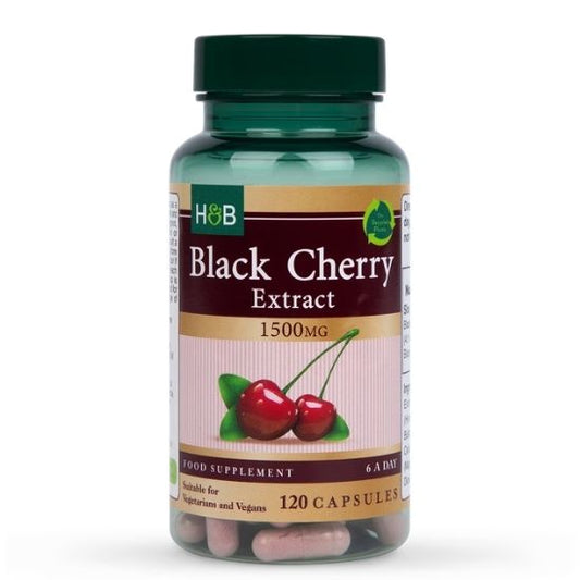 Black Cherry Extract, 1500mg, 120 vcaps, Holland & Barrett - Vitax.ro