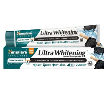Ultra Whitening Herbal Toothpaste, 75 ml, Himalaya Herbal - Vitax.ro