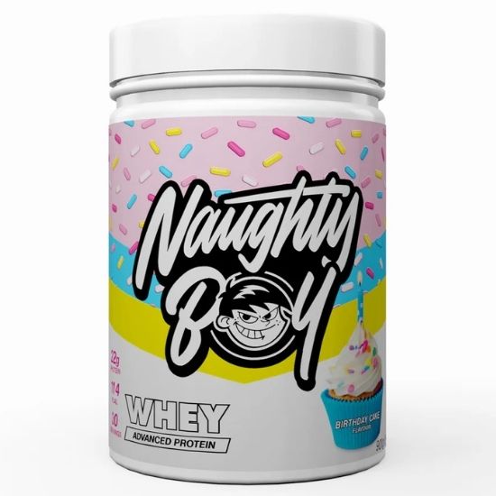 Advanced Whey, Birthday Cake, 900g, Naughty Boy - Vitax.ro