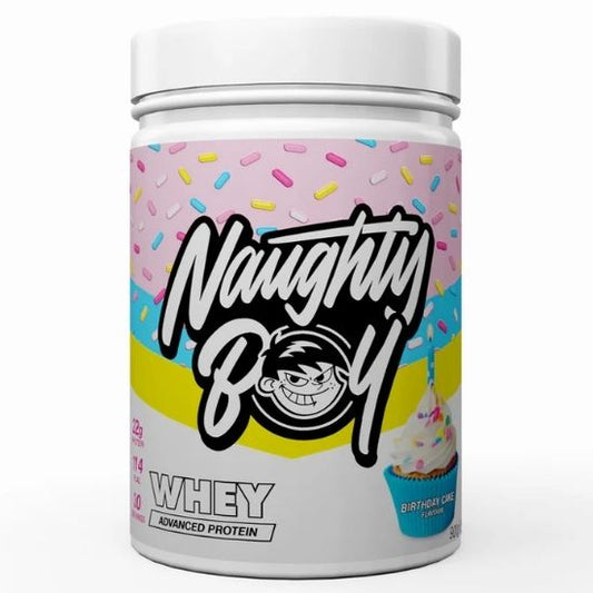 Advanced Whey, Birthday Cake, 900g, Naughty Boy - Vitax.ro