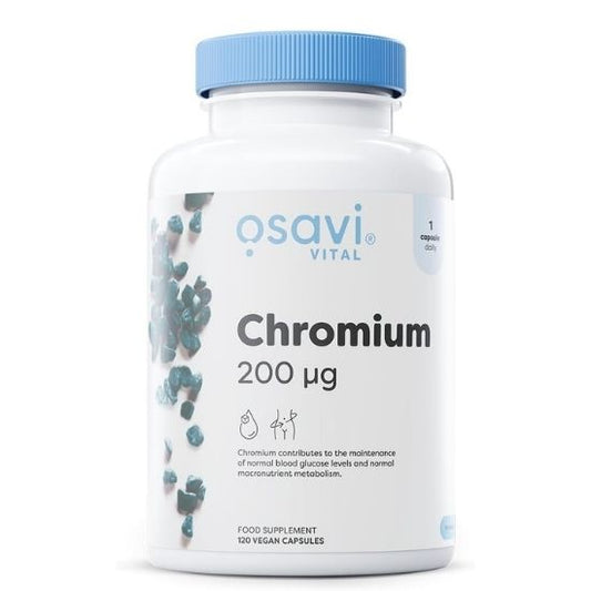 Chromium, 200mcg, 120 vegan caps, Osavi - Vitax.ro