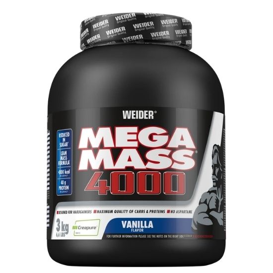 Mega Mass 4000, Vanilla, 3000g, Weider