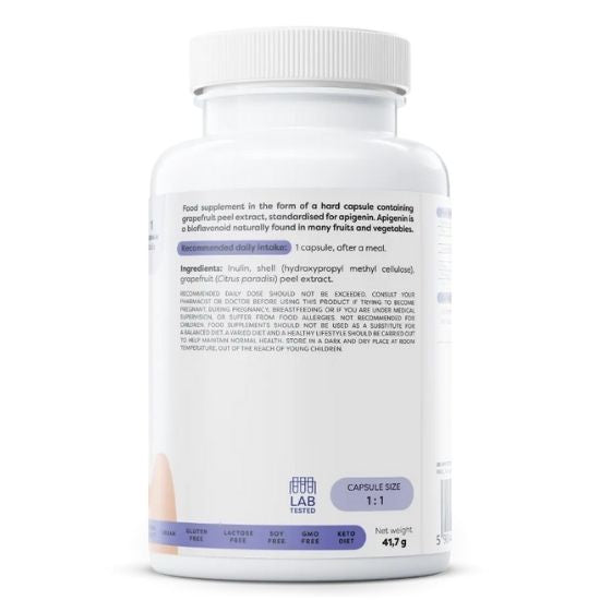 Apigenin, 50mg, 120 vegan caps, Osavi - Vitax.ro