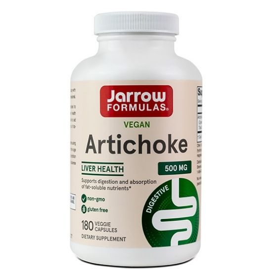 Artichoke, 500mg, 180 vcaps, Jarrow Formulas - Vitax.ro