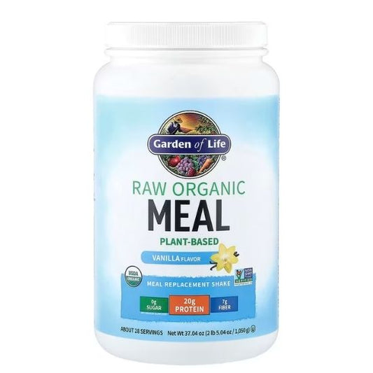 Raw Organic Meal, Vanilla, 1.050 g, Garden of Life - Vitax.ro