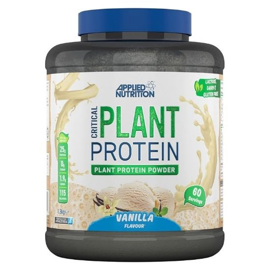 Critical Plant Protein, Vanilla, 1800g, Applied Nutrition
