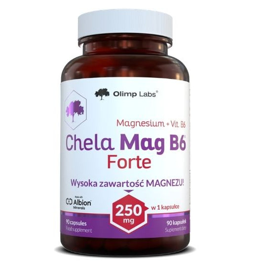 Chela-Mag B6 Forte, 90 caps, Olimp Nutrition