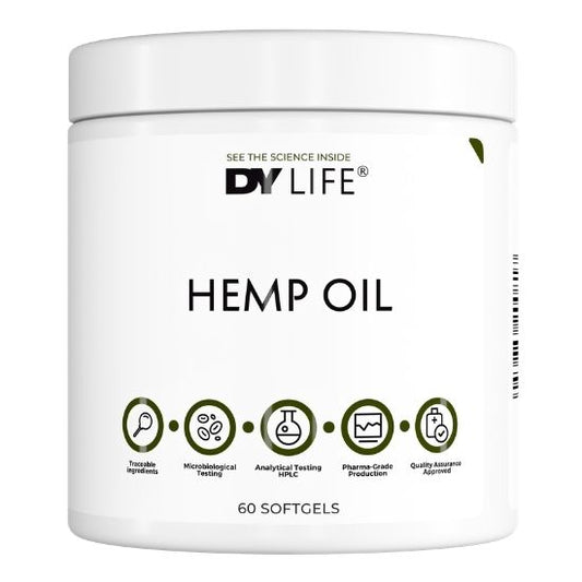 Hemp Oil, 60 Softgels, Dorian Yates