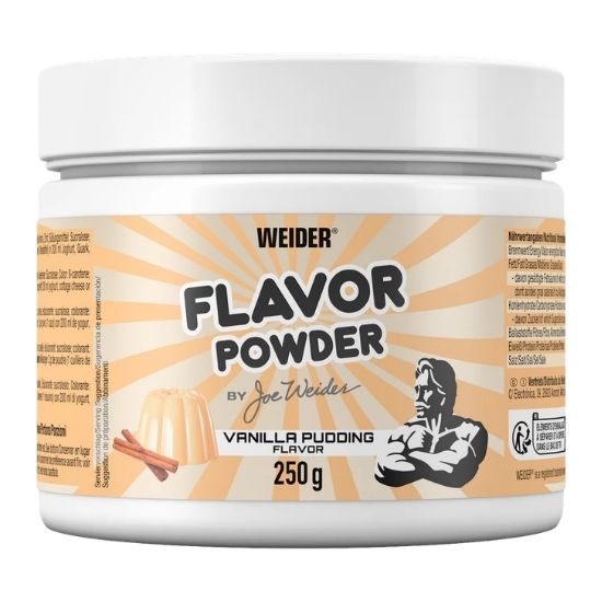 Flavor Powder, Vanilla Pudding, 250g, Weider