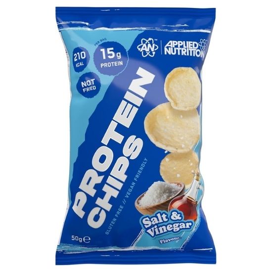 Protein Chips, Salt & Vinegar, 7 x 50g, Applied Nutrition