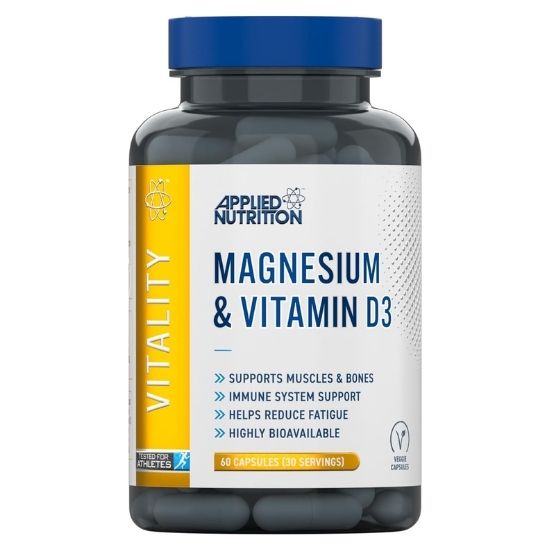 Magnesium & Vitamin D3, 60 vcaps, Applied Nutrition