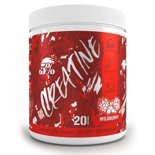 Creatine - Code Red, Wildberry, 126g, 5% Nutrition
