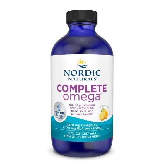 Complete Omega, 1270mg, Lemon, 237 ml, Nordic Naturals - Vitax.ro