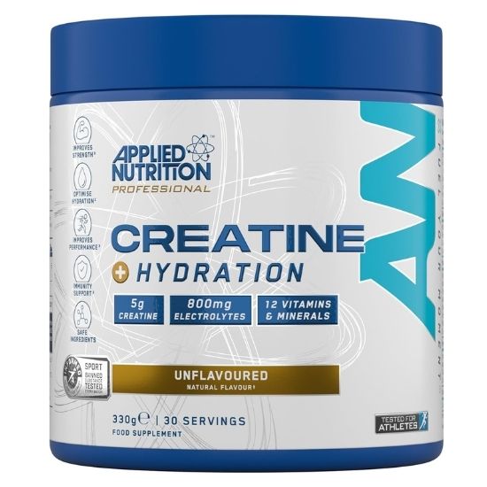 Creatine + Hydration, Unflavoured, 330g, Applied Nutrition