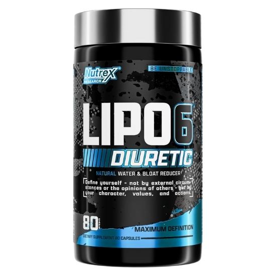 Lipo-6 Diuretic, 80 caps, Nutrex - Vitax.ro
