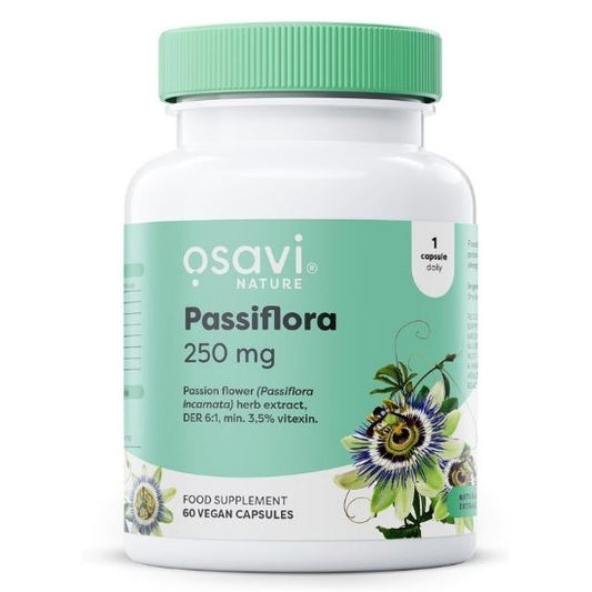 Passiflora, 250mg, 60 vegan caps, Osavi - Vitax.ro