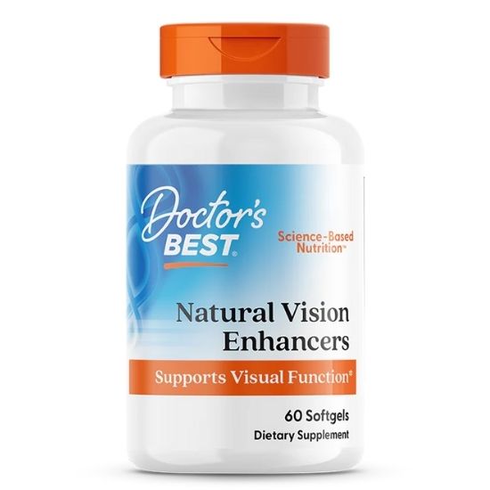 Natural Vision Enhancers, 60 softgels, Doctor's Best - Vitax.ro