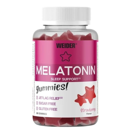 Melatonin, Strawberry, 60 gummies, Weider