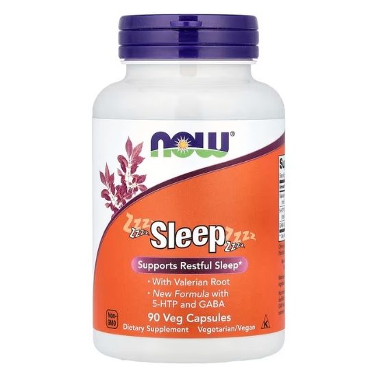 Sleep, 90 vcaps, NOW Foods