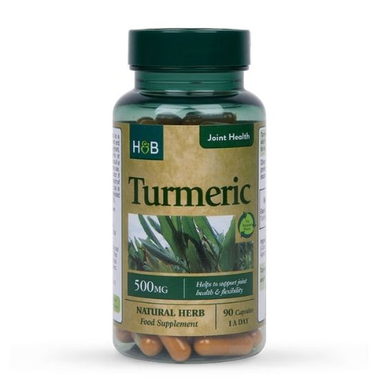 Turmeric, 500mg, 90 caps, Holland & Barrett - Vitax.ro