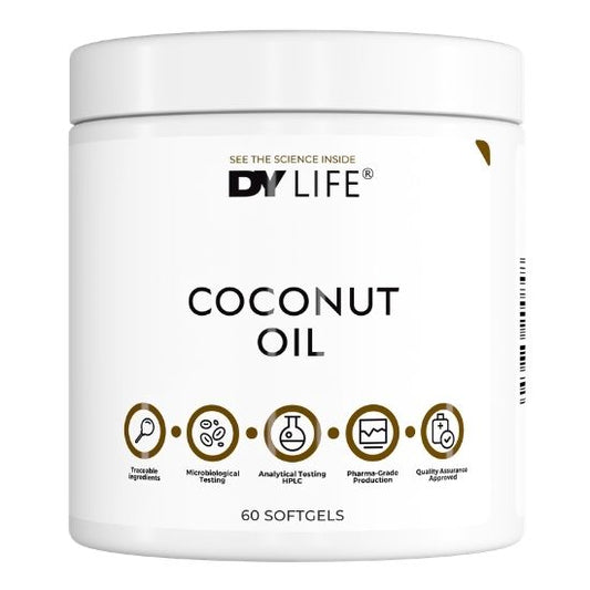 Coconut Oil, 60 Softgels, Dorian Yates