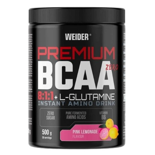 Premium BCAA 8:1:1, Pink Lemonade, 500g, Weider
