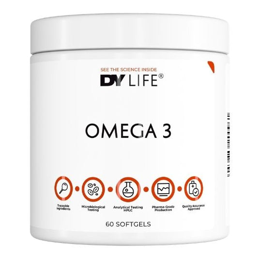 Omega 3, 60 Softgels, Dorian Yates