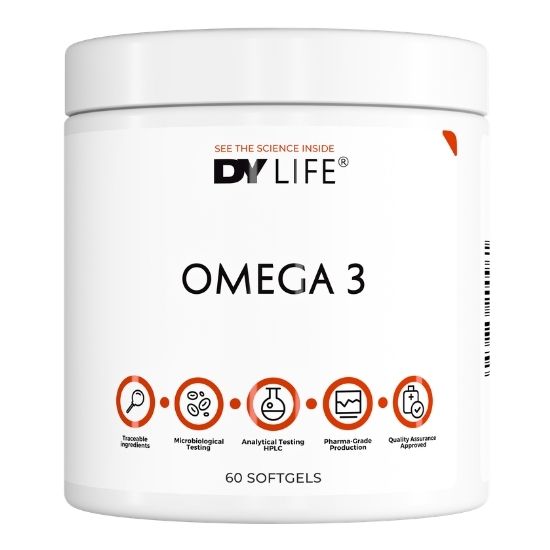 Omega 3, 60 Softgels, Dorian Yates