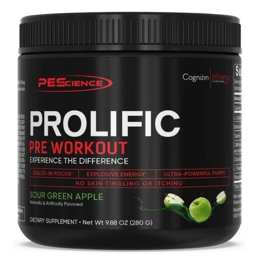 Prolific, Sour Green Apple, 280g, PEScience