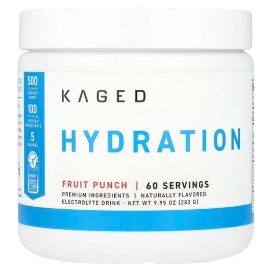 Hydration, Fruit Punch, 288g, Kaged Muscle