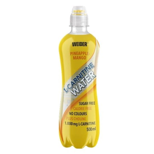 L-Carnitine Water, Pineapple-Mango, 500 ml, Weider