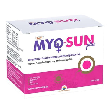 Myo-Sun Plus, 30 Plicuri, Sun Wave Pharma