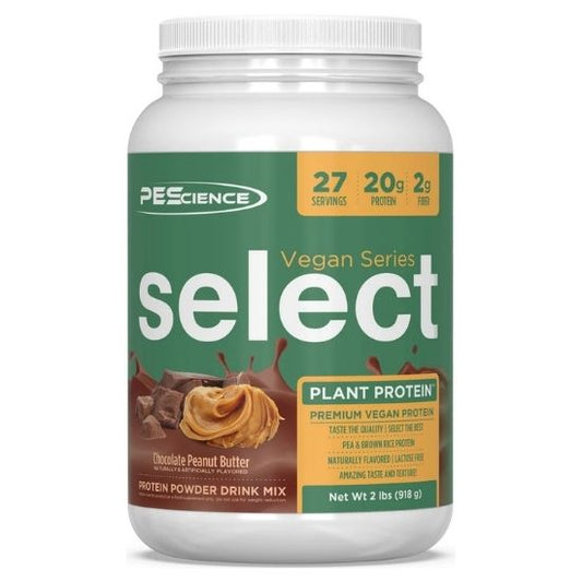 Select Protein Vegan Series, Chocolate Peanut Butter, 918g, PEScience