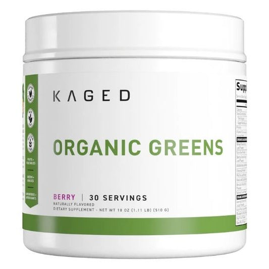Organic Greens, Berry, 510g, Kaged Muscle