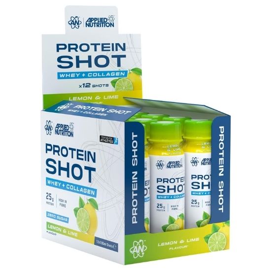 Protein Shot, Lemon & Lime, 12 x 100 ml, Applied Nutrition | Vitax.ro
