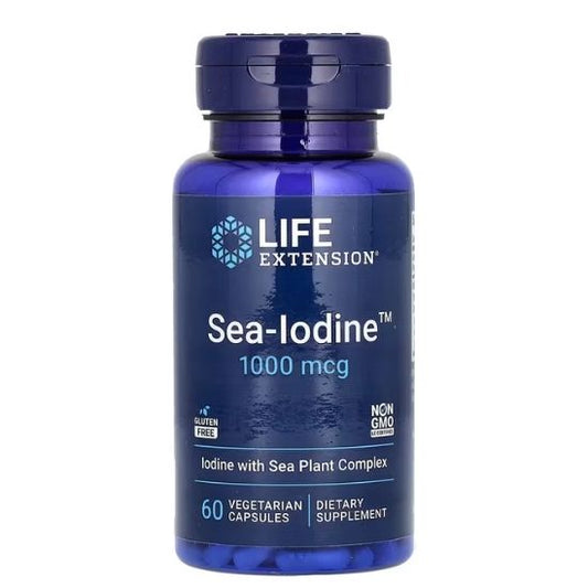 Sea Iodine, 1000mcg, 60 vcaps, Life Extension - Vitax.ro