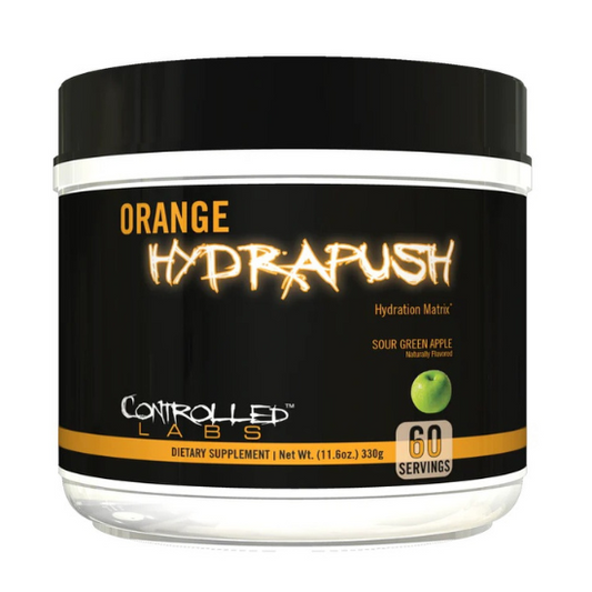 HydraPush, Sour Green Apple, 330g, Controlled Labs