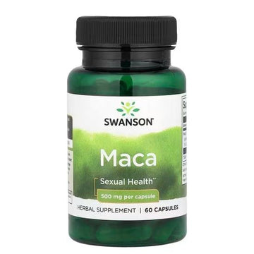 Maca Extract, 500mg, 60 caps, Swanson - Vitax.ro