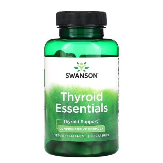 Thyroid Essentials, 90 caps, Swanson - Vitax.ro