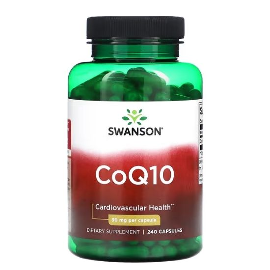 CoQ10, 30mg, 240 caps, Swanson - Vitax.ro