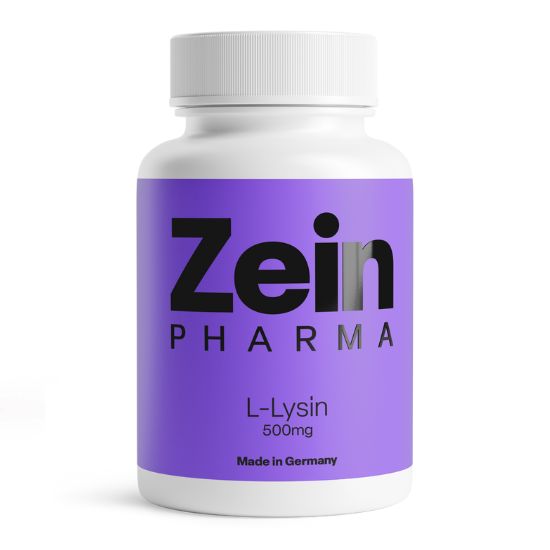 L-Lysine, 500mg, 90 vcaps, Zein Pharma - Vitax.ro