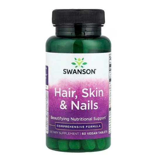 Hair, Skin & Nails, 60 tabs, Swanson - Vitax.ro